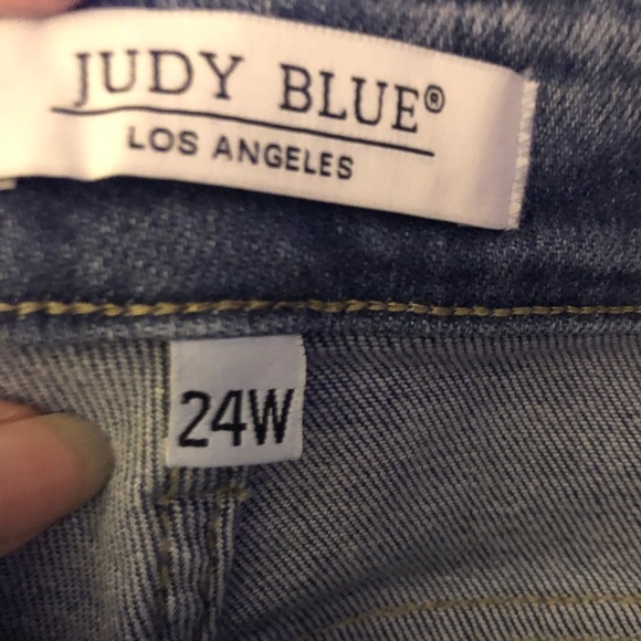 NWT JUDY BLUE Front Yoke Skinny high Rise Jeans - Picture 11 of 13